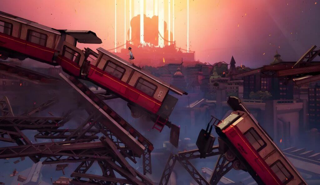 Colorful atmospheric graphics