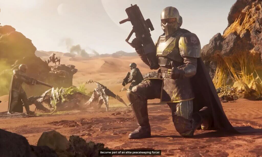 Helldivers 2 approves