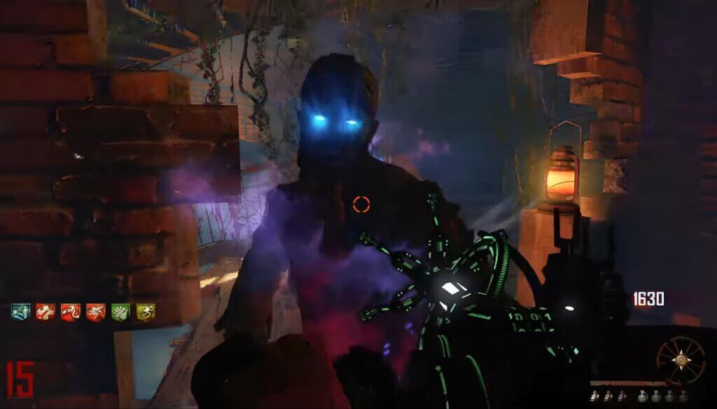 The paralyzer in action