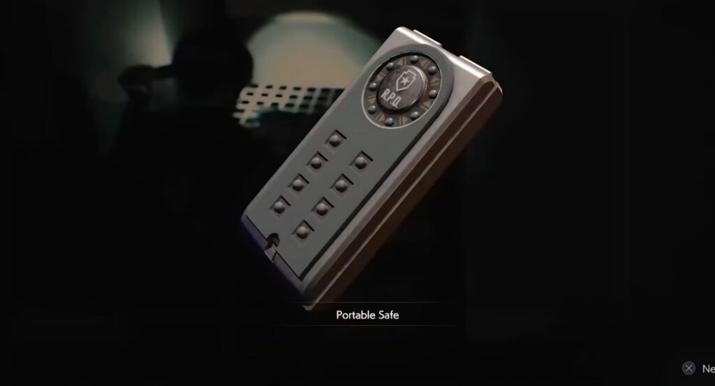 Portable Safe: Activation Secret
