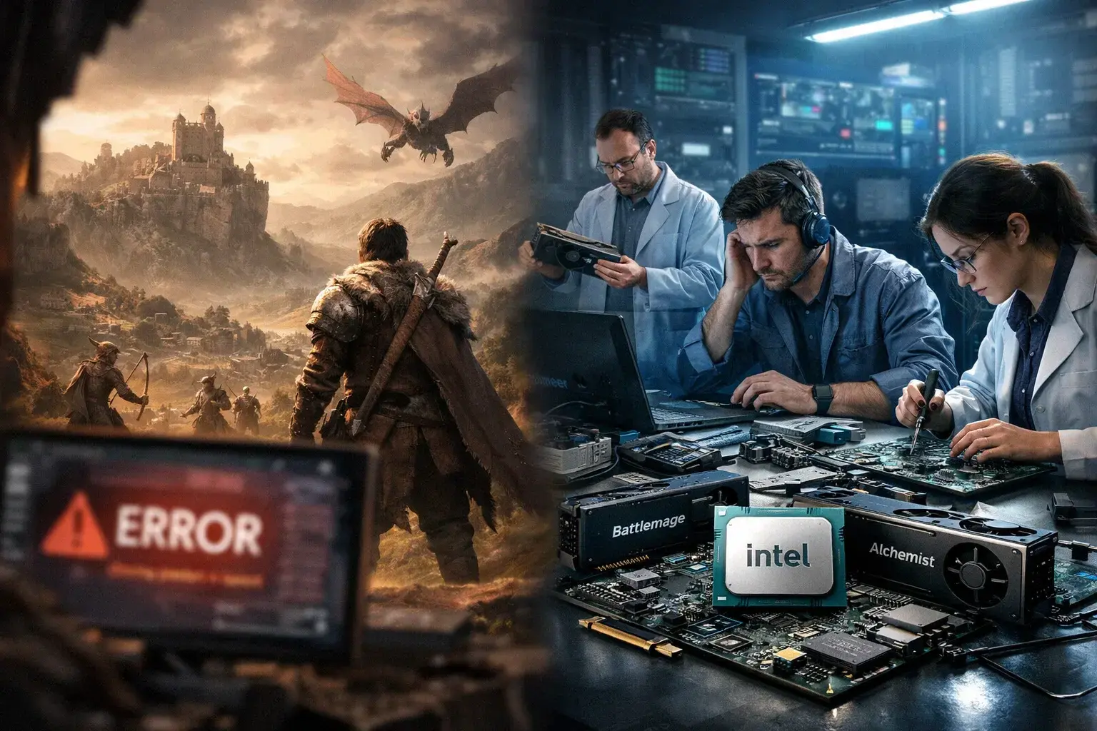 Intel Arc graphics snubbed by Crimson Desert developers